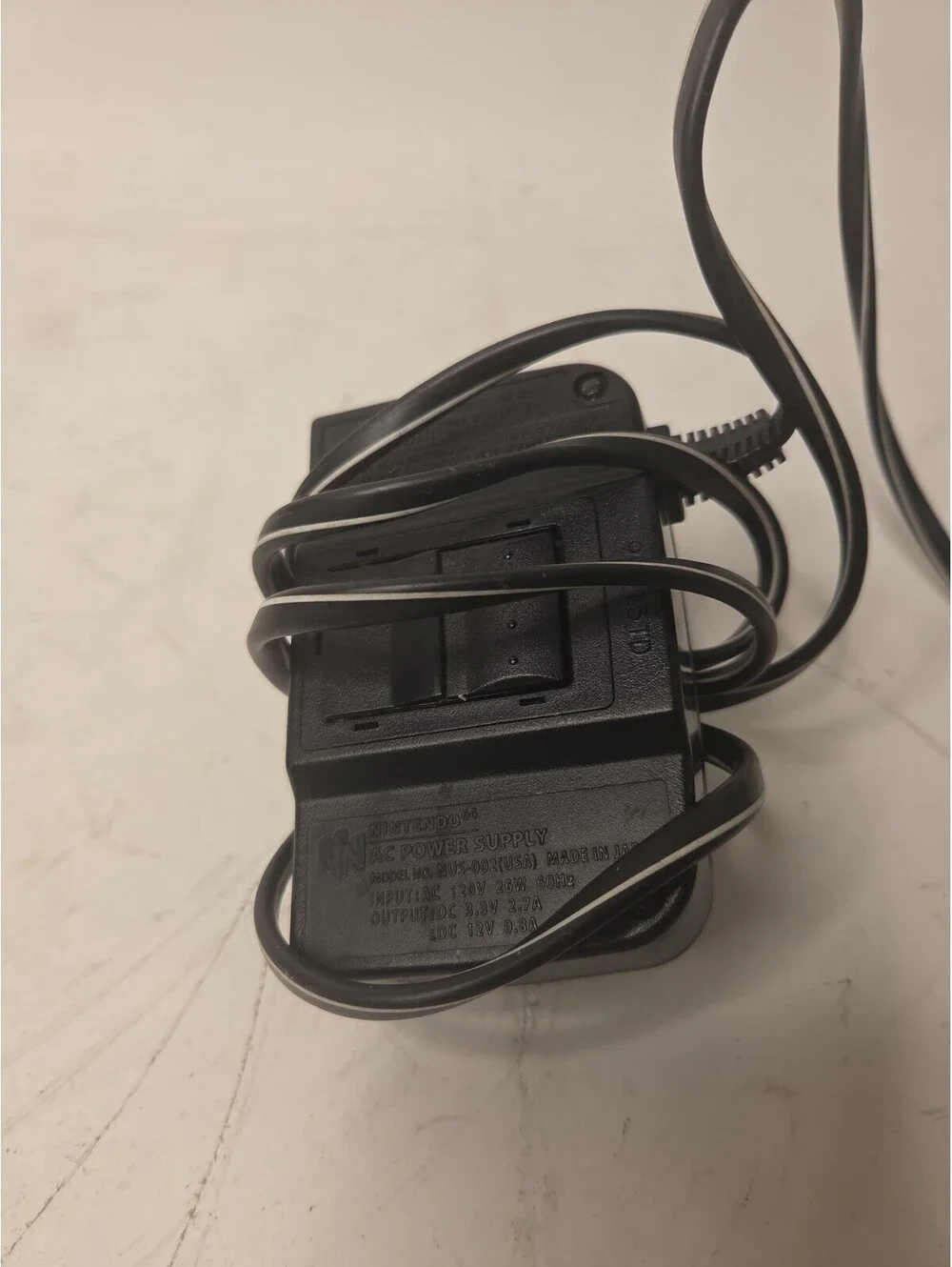 Official Nintendo 64 Power Supply AC Adapter N64 Original Power Adapter OEM 100V